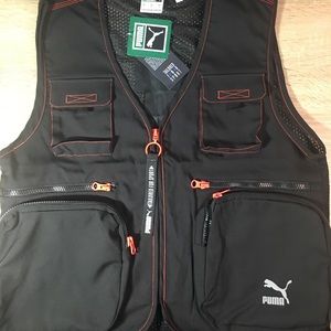 Puma TFS industrial woven vest size small